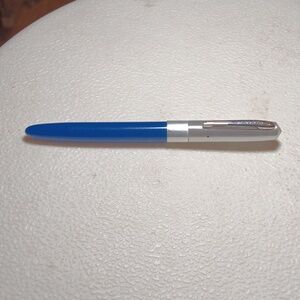 Blue and Silver WEAREVER Fountain Pen Needs New Ink Cartridge.